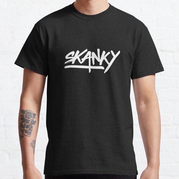 Skanky Graffiti White T-Shirt